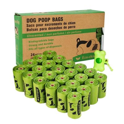 개 강아지 낭비 부대 주문 EPI 환경 친화적인 애완 동물 고물 부대를 위한 100% 생물 분해성 제품