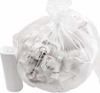 목욕탕 휴지통 부엌을 위해 완벽한 누설방지 명확한 4개 갤런 쓰레기통 강선 100Pk 작은 Coreless 플라스틱 쓰레기 봉지