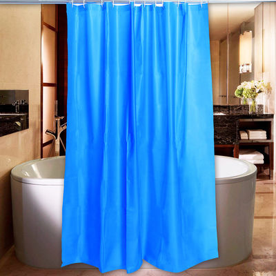 Hot Selling Extra Long PEVA Transparent Shower Curtains White for Bathroom