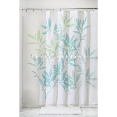 Clear Transparent Peva Shower Curtain Liner With Magnets, PEVA shower curtain