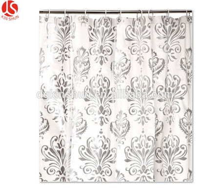 New product Anti-Mildew Plain style Plastic shower curtain liner/PEVA bath curtain