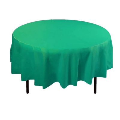 새로운 디자인 Wedding를 위한 다채로운 주문 인쇄 테이블 덮개 PEVA 플라스틱 원탁 피복