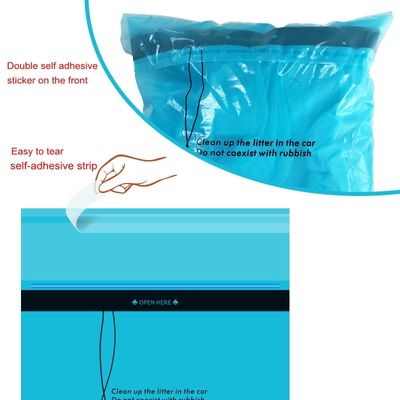 자동차를 위한 셀프 접착제 미생물에 의해 분해된 PE 플라스틱 쓰레기 봉투